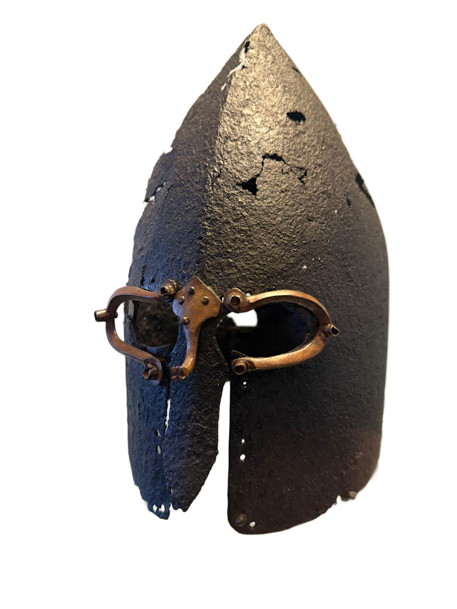 Lough Henney Helmet — original artifact at Ulster Museum