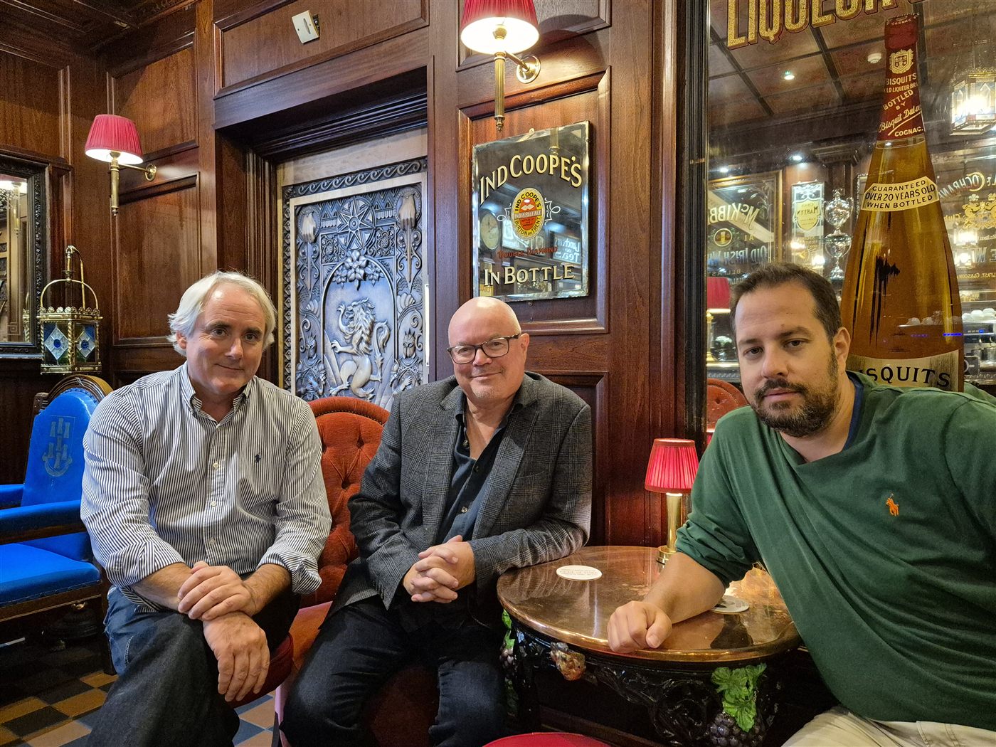 The founders of An Gael Whiskey